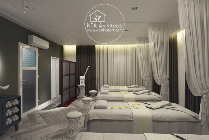 Mẫu phòng spa diện tích 50m2 - Hình 10