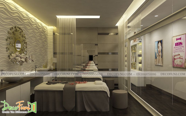 Mẫu phòng spa diện tích 50m2 - Hình 3