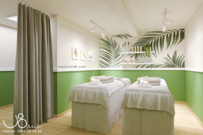 Mẫu phòng spa diện tích 50m2 - Hình 4