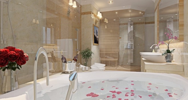 Ý tưởng mẫu thiết kế phòng tắm spa đẹp - Hình 11