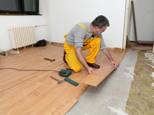 Quy trình thi công sàn nhựa giả gỗ