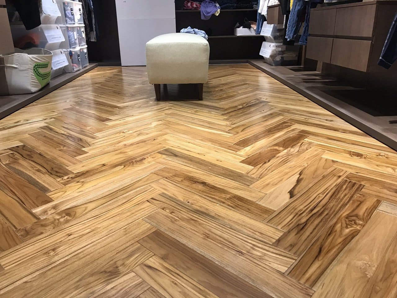 sàn gỗ tự nhiên xương cá