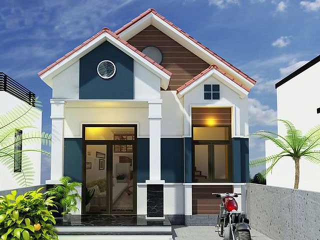 Mẫu thiết nhà cấp 4 gác lửng 2 phòng ngủ - Hình 4