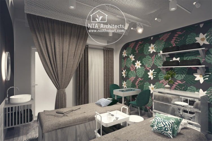 Ý tưởng thiết kế phòng spa mini nhỏ xinh - Hình 6