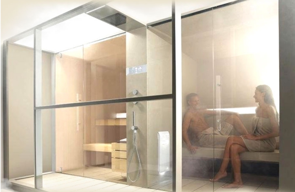 Mẫu thiết kế phòng xông hơi spa đẹp - Hình 6