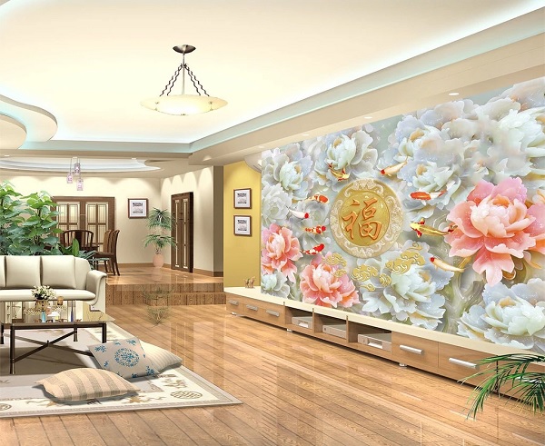 Vì sao nên dùng gạch tranh ốp tường ngoài trời 3D?