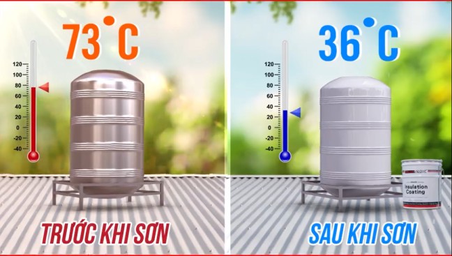 Ưu nhược điểm của sơn chống nóng cho mái tôn