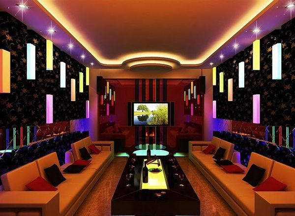 Mẫu vách thạch cao phòng karaoke - Hình 2