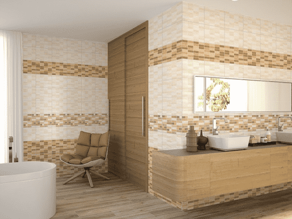 Ứng dụng của loại gạch ốp tường 25x40 