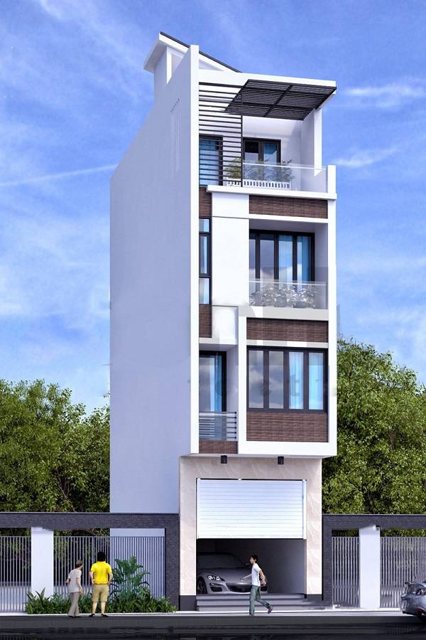 Báo giá chi phí xây nhà 4 tầng tại Bình Xuyên, Vĩnh Phúc