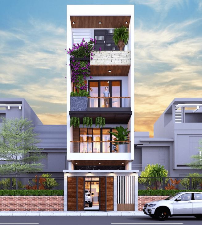 Báo giá chi phí xây nhà 4 tầng tại Lập Thạch, Vĩnh Phúc