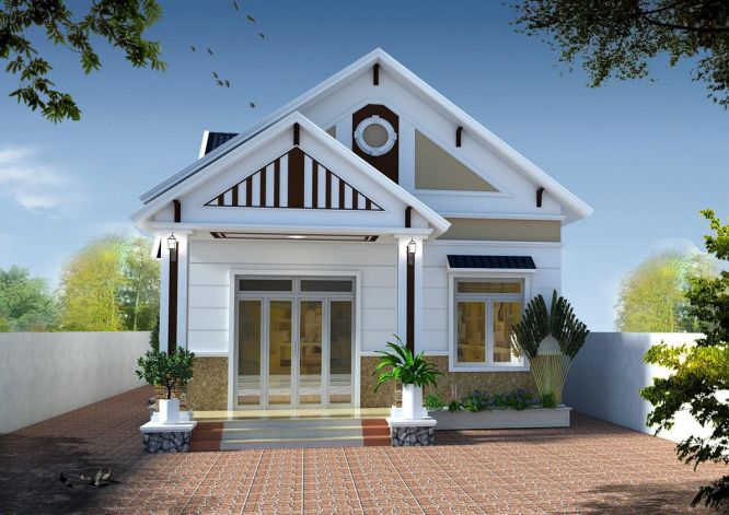 Chi phí xây dựng nhà cấp 4 3 phòng ngủ diện tích 150m2