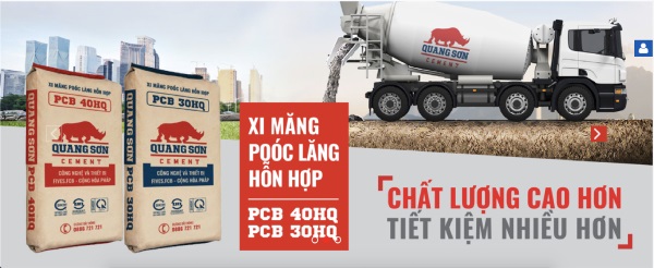 x Xi măng quang sơn chất lượng